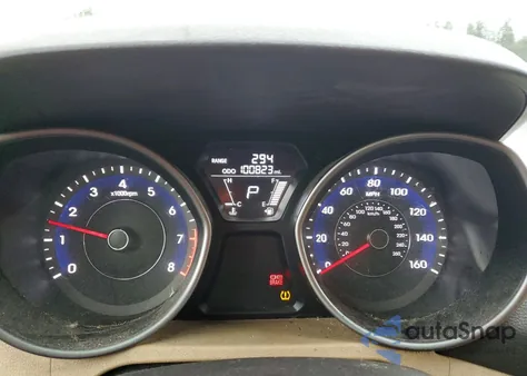 2013 Hyundai Elantra Gls z USA, uszkodzony, nr VIN 5NPDH4AEXDH295564